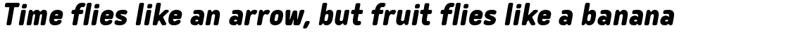 Delm ExtraBold Italic