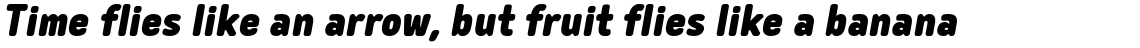 Delm Black Italic
