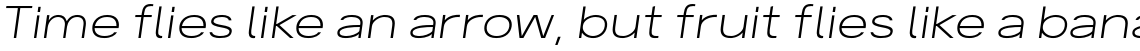 Breul Grotesk A Thin Italic