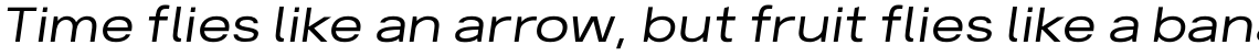 Breul Grotesk A ExtraLight Italic