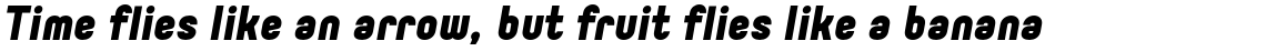 Orev Black Italic