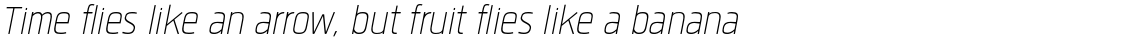 Quan Slim ExtraLight Italic