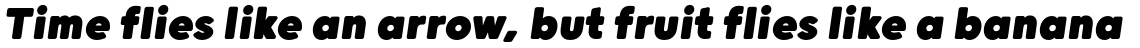 Grold Rounded Extra Black Italic