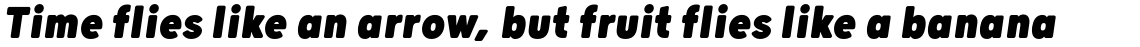 Grold Rounded Slim Black Italic