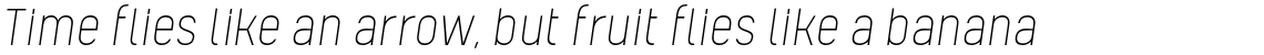 Kelpt Sans B1 Extra Light Italic