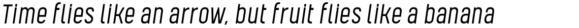 Kelpt Sans B2 Semi Light Italic