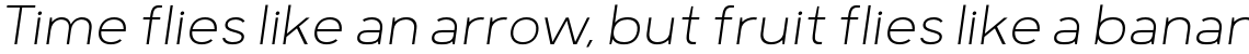 Motiraw Extra Light Italic