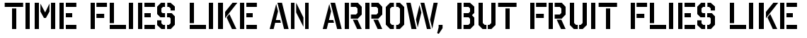 Octin Stencil 