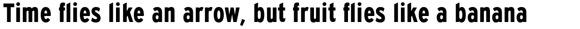 Expressway Condensed Bold