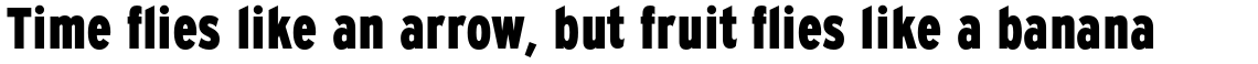 Expressway Condensed Extra Bold