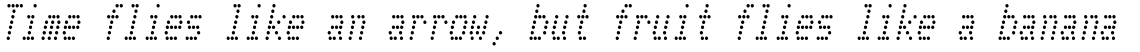 Telidon Condensed Italic