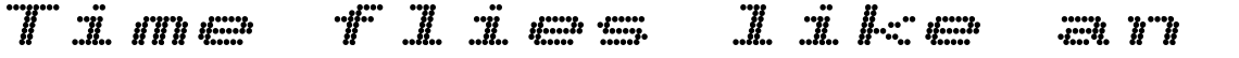 Telidon Extended Heavy Italic