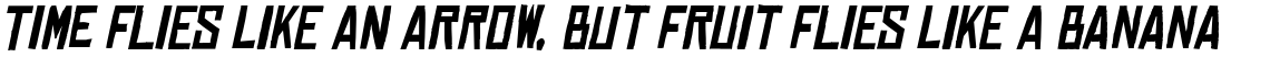 Chinese Rocks RG Regular Italic