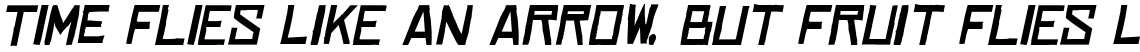 Chinese Rocks XP Regular Italic