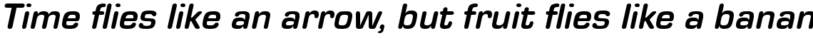 Eurostile Round Bold Italic