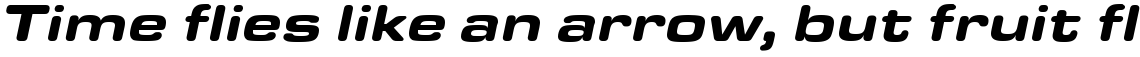 Eurostile Round Extended Black Italic