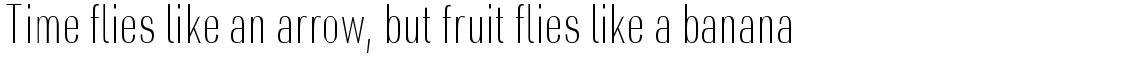 URW DIN Condensed Thin