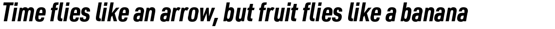 URW DIN Condensed Bold Italic