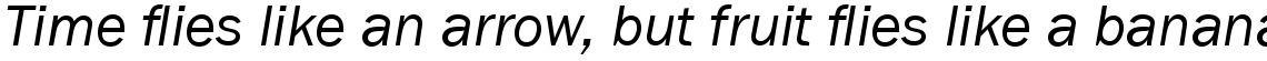 Franklin Gothic Book Italic