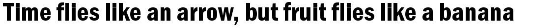 Franklin Gothic Condensed Demi