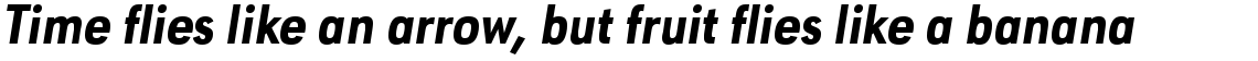 URW Geometric Condensed ExtraBold Oblique
