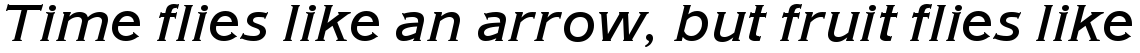 URW American Gothic medium italic