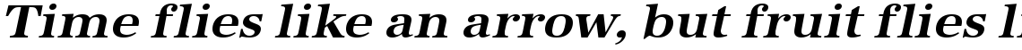 URW Antiqua bold wide oblique