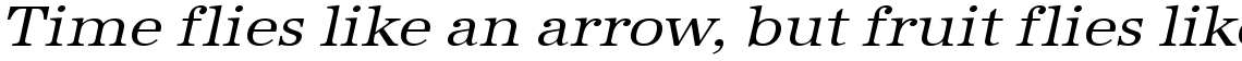 URW Antiqua regular wide oblique