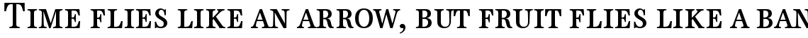 URW Antiqua Small Caps 2015 regular condensed