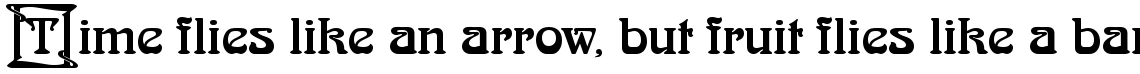 Arnold Böcklin Initials standard (D)