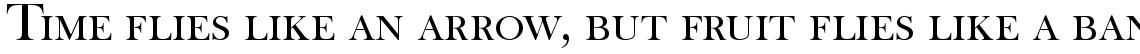 Baskerville Old Face Small Caps standard (D)