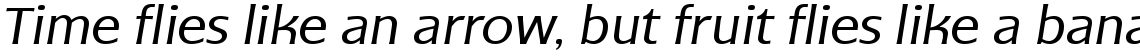 URW Bluejack light italic