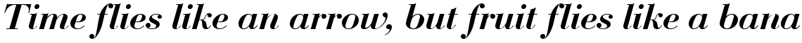 Bauer Bodoni demi bold italic (D)