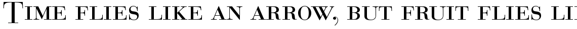 Bauer Bodoni DisCaps regular (D)