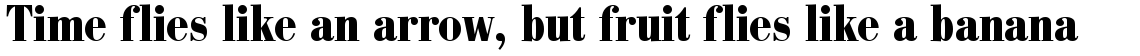 Bodoni Antiqua Bold Condensed