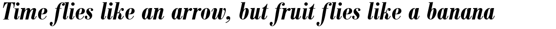 Bodoni Antiqua demi bold condensed italic