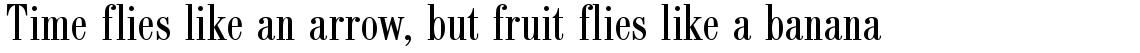 Bodoni Antiqua regular condensed