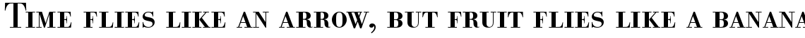 Bodoni Antiqua Small Caps regular