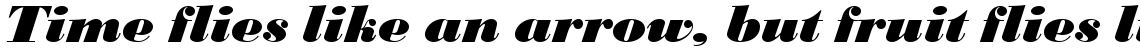 URW Bodoni M black italic