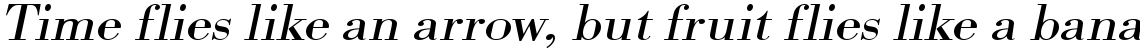 URW Bodoni regular extra wide oblique