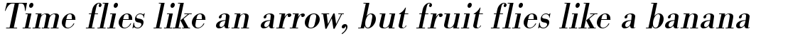 URW Bodoni regular narrow oblique