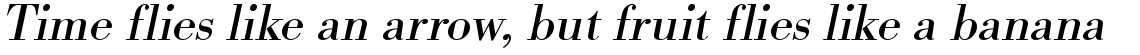 URW Bodoni regular oblique
