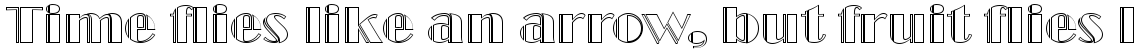Broadway Engraved Outline standard