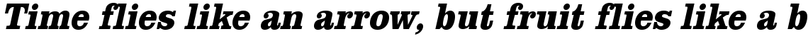 URW Clarendon bold extra narrow oblique