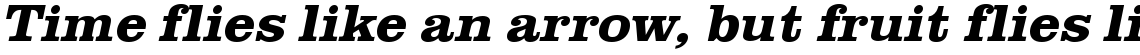 URW Clarendon bold wide oblique