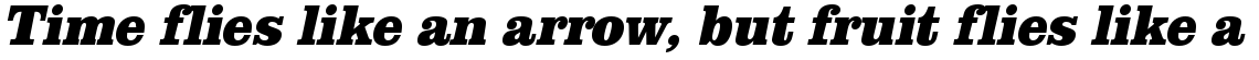 URW Clarendon extra bold extra narrow oblique