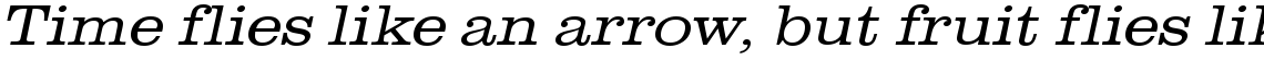 URW Clarendon light extra wide oblique