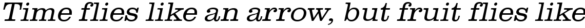 URW Clarendon light wide oblique
