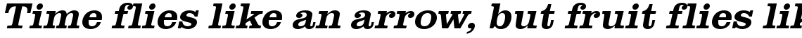 URW Clarendon medium wide oblique