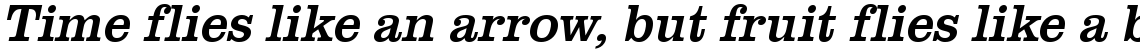 URW Clarendon regular narrow oblique